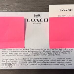 Coach Discount